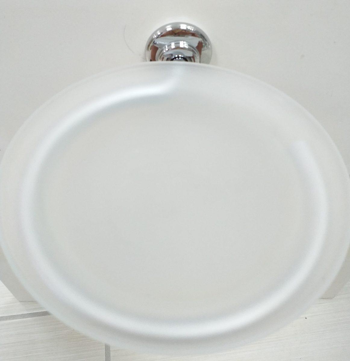 Portasapone iris cromo