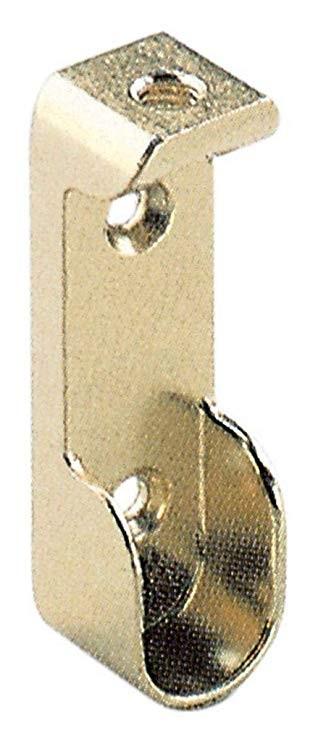 Supporto laterale tubo ovale oro
