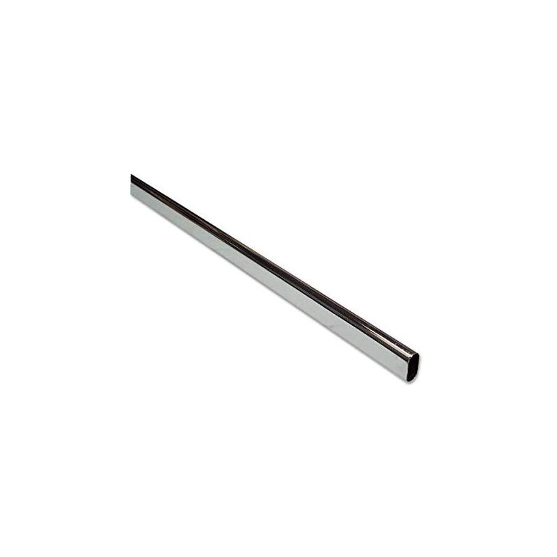 Tubo ovale cromato mm 30x15 ml 1