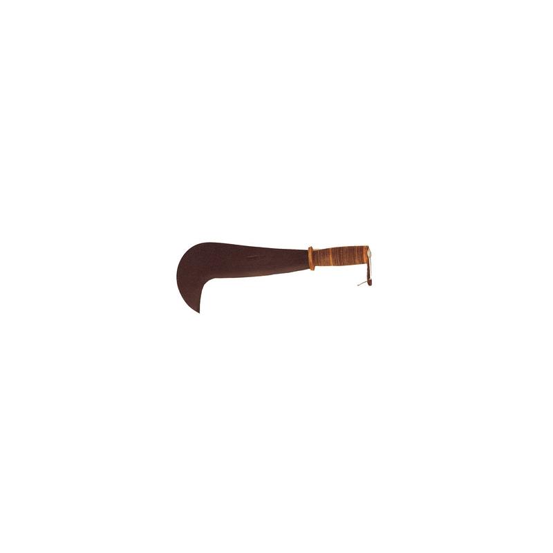 Roncola c/manico cuoio cm 45