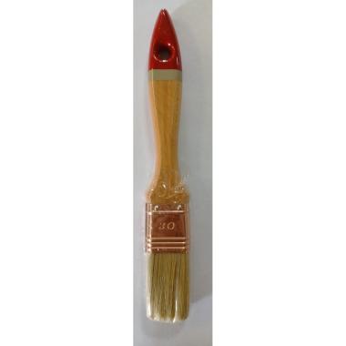 Pennello manico legno piatto cm 2