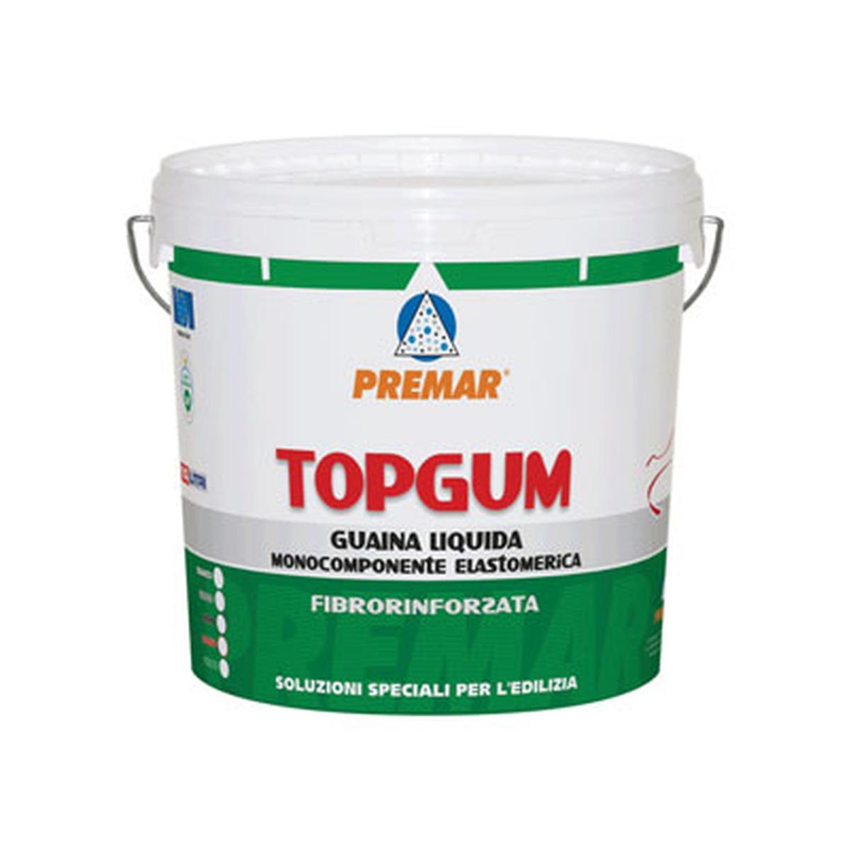 Top gum fibrato bianco lt 14