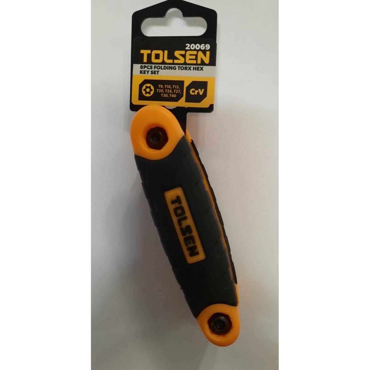 Chiavini francesi torx kit 8 pz