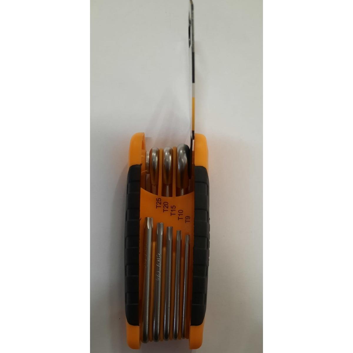 Chiavini francesi torx kit 8 pz
