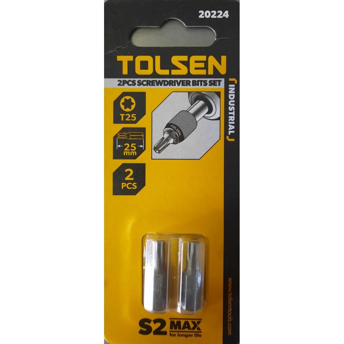 Inserti torx mm 25 t25 (pz 2)