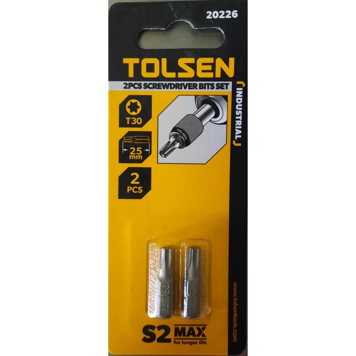 Inserti torx mm 25 t30 (pz 2)