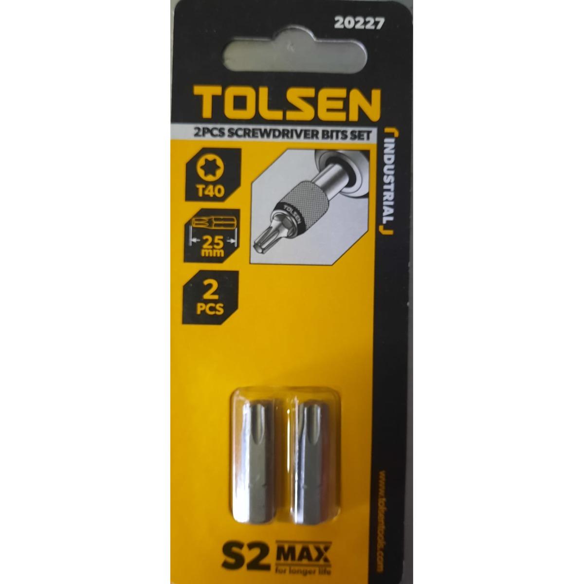 Inserti torx mm 25 t40 (pz 2)