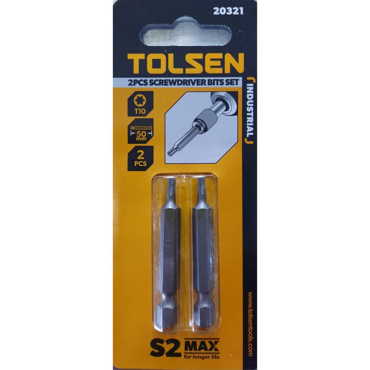 Inserti torx mm 50 t10 (pz 2)