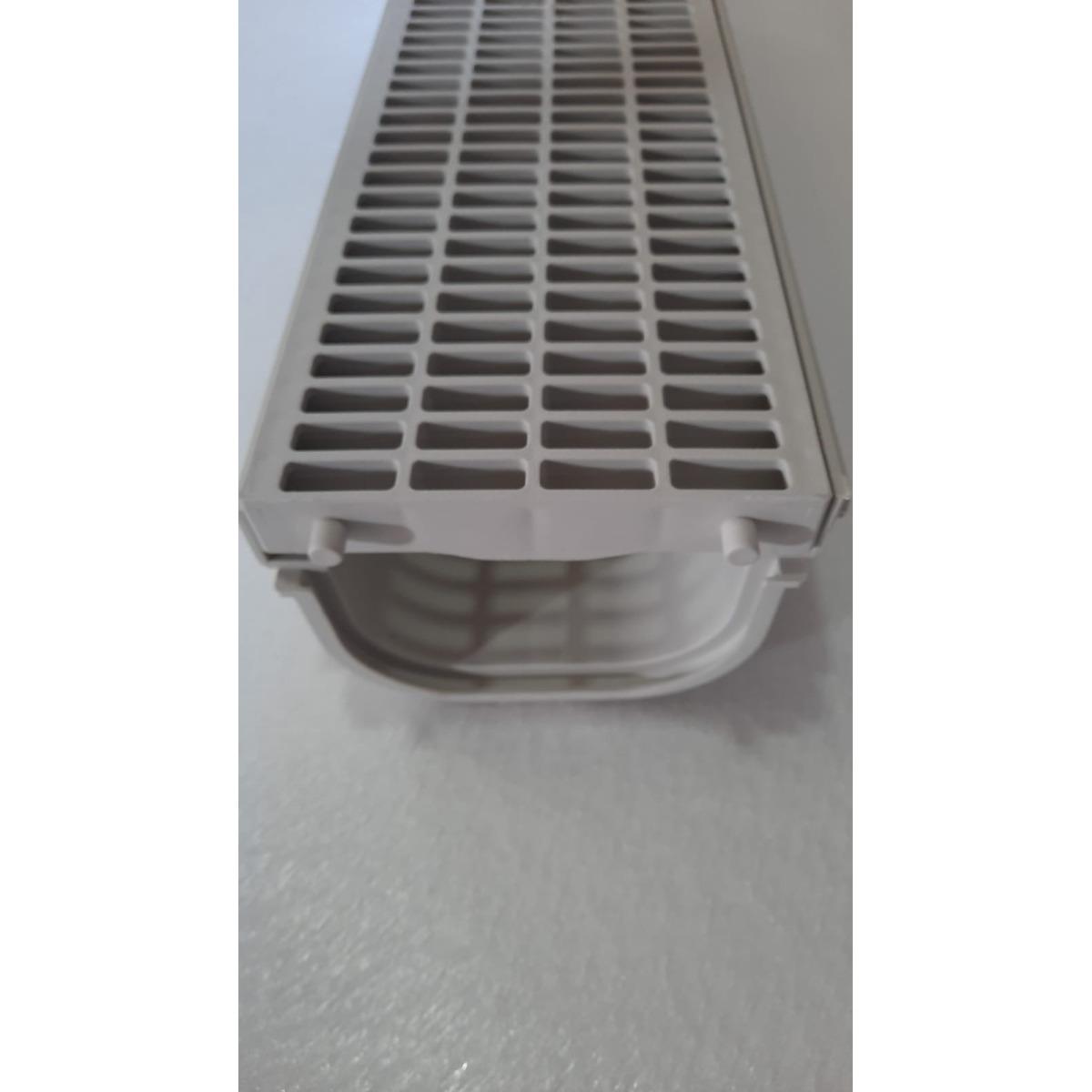 Canale pp con griglia pedonabile cm 13x50 h=7,5