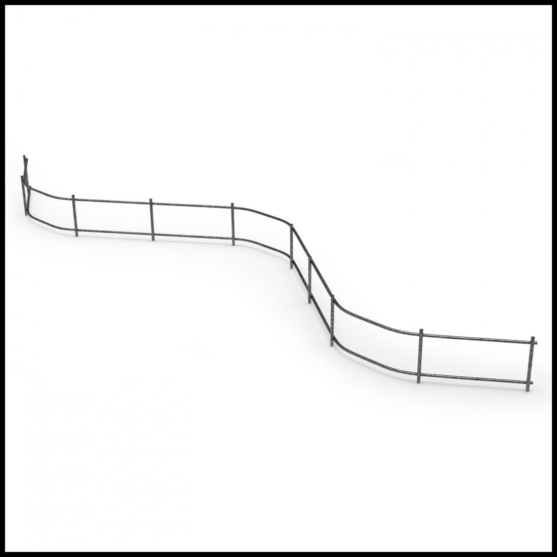 Distanziatore ferro distel cm 200 h 5cm