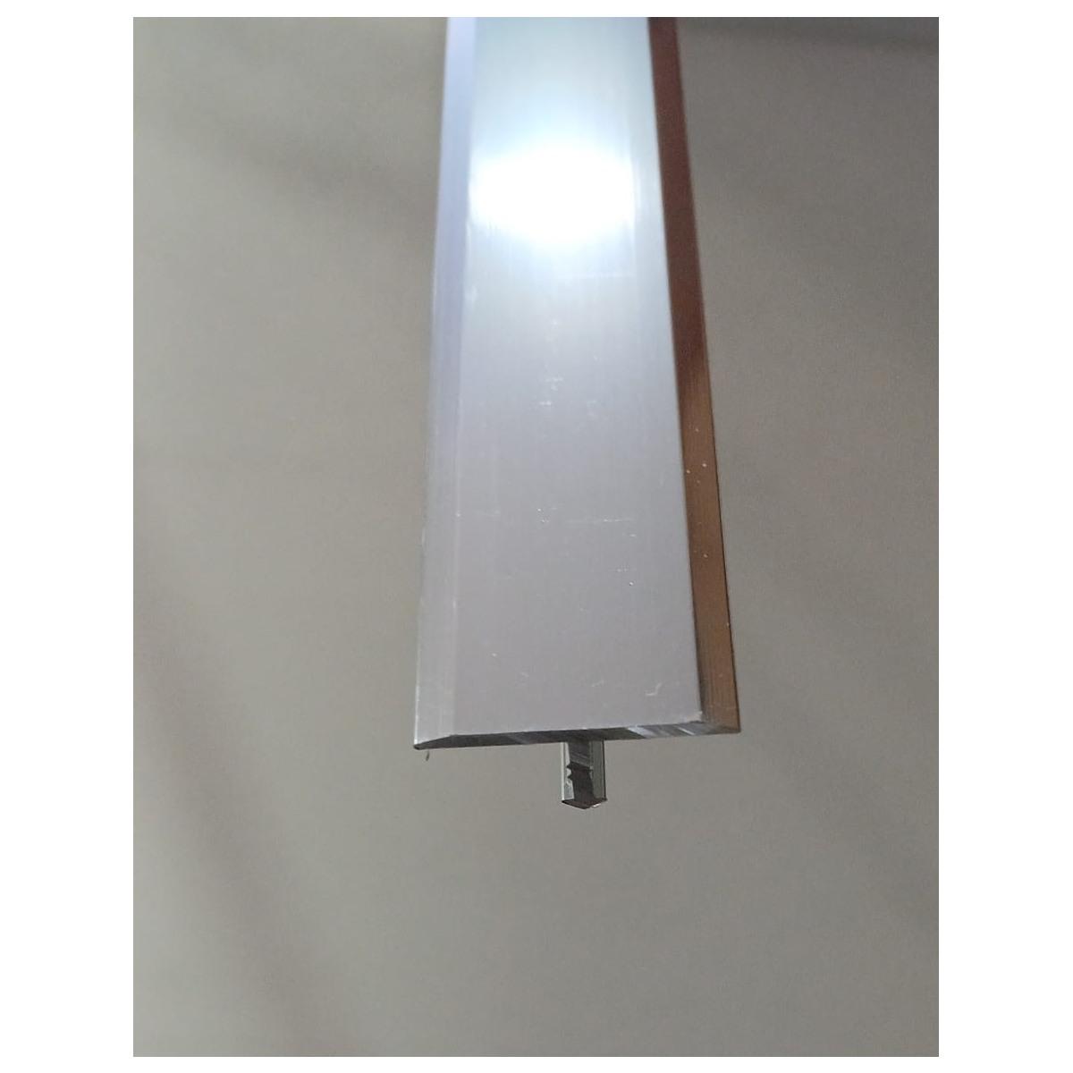 Giunto alluminio t cromo mm 20x0,90