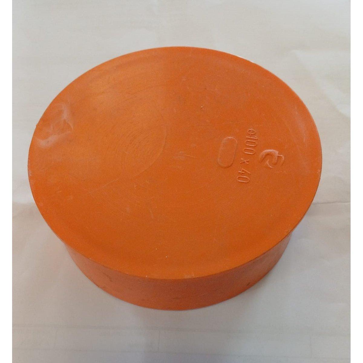Tappo di chiusura arancio Ø 100