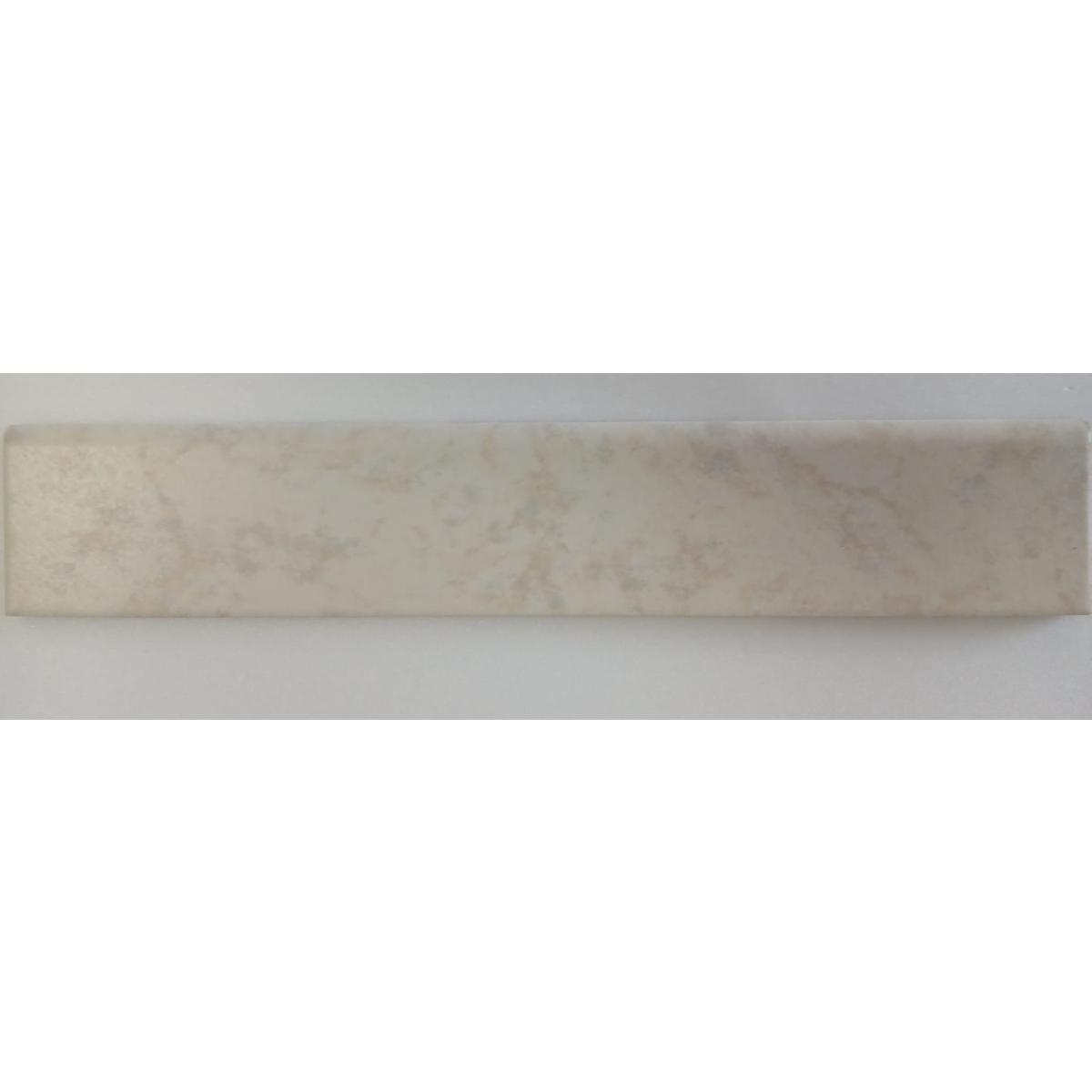 Battiscopa roccia beige cm 8x45