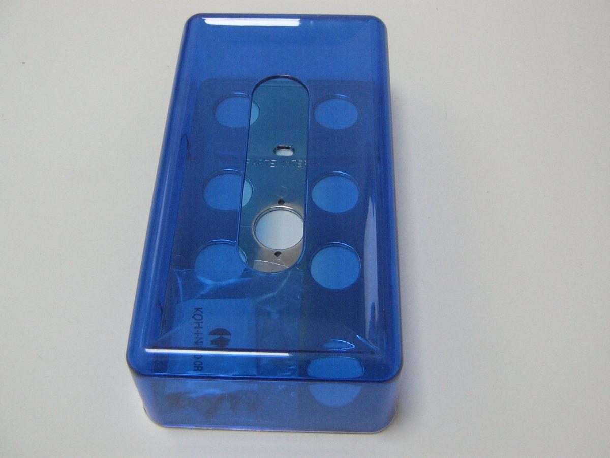 Porta kleenex serie classic blu