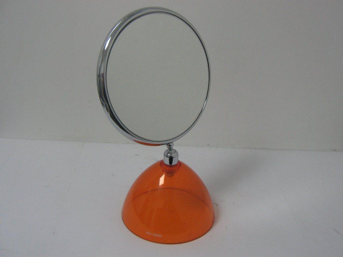 Specchio serie skatto cromo/arancio